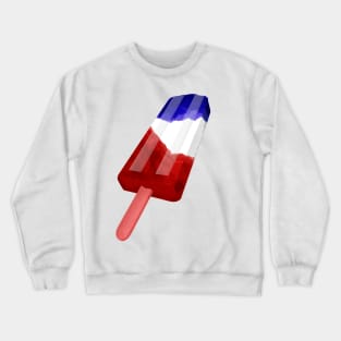 Red White and Blue Popsicle Crewneck Sweatshirt